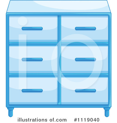 Dresser Clipart #1119039 - Illustration by Graphics RF