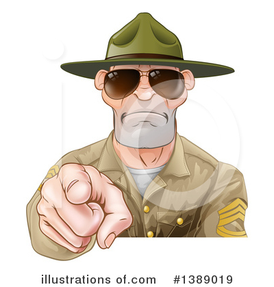Army Clipart #1389019 by AtStockIllustration