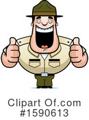 Drill Sergeant Clipart #1590613 by Cory Thoman
