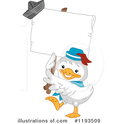 Royalty-Free (RF) Duck Clipart Illustration by BNP Design Studio - Stock Sample #1193509