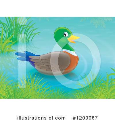 Ducks Clipart #1200067 by Alex Bannykh