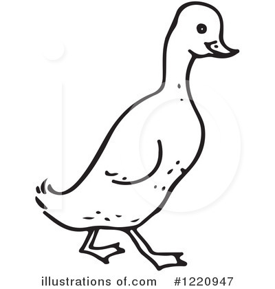 Royalty-Free (RF) Duck Clipart Illustration by Picsburg - Stock Sample #1220947