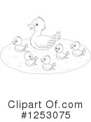 Duck Clipart #1253075 by Alex Bannykh