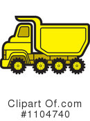 Dump Truck Clipart #1104740 by Lal Perera