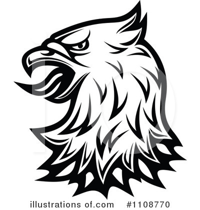 Royalty-Free (RF) Eagle Clipart Illustration by Vector Tradition SM - Stock Sample #1108770