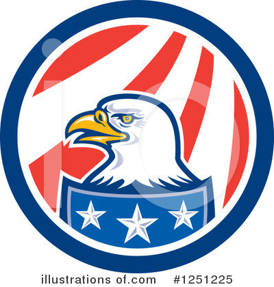 American Eagle Clipart #1251225 by patrimonio