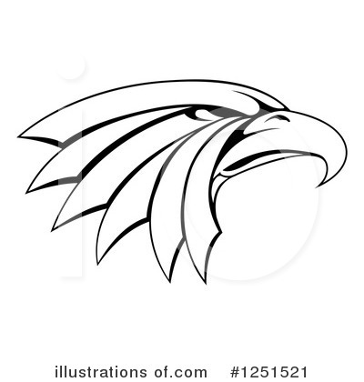 Royalty-Free (RF) Eagle Clipart Illustration by AtStockIllustration - Stock Sample #1251521