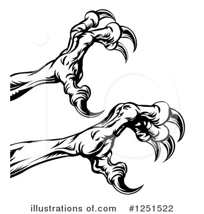 Hawk Clipart #1251522 by AtStockIllustration