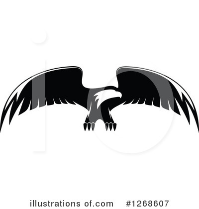 Bald Eagle Clipart #1268607 by Vector Tradition SM