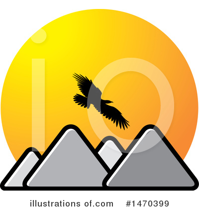 Royalty-Free (RF) Eagle Clipart Illustration by Lal Perera - Stock Sample #1470399