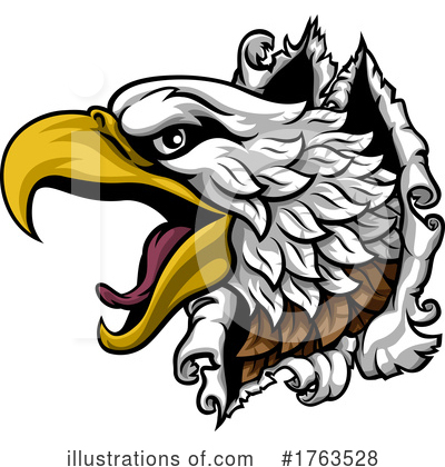Royalty-Free (RF) Eagle Clipart Illustration by AtStockIllustration - Stock Sample #1763528