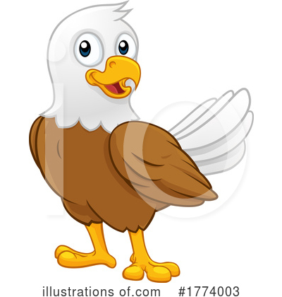 American Eagle Clipart #1774003 by AtStockIllustration