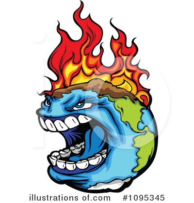 Flames Clipart #1095345 by Chromaco