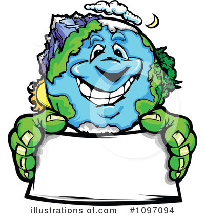 Earth Day Clipart #1097094 by Chromaco
