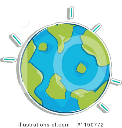 Royalty-Free (RF) Earth Clipart Illustration by BNP Design Studio - Stock Sample #1150772