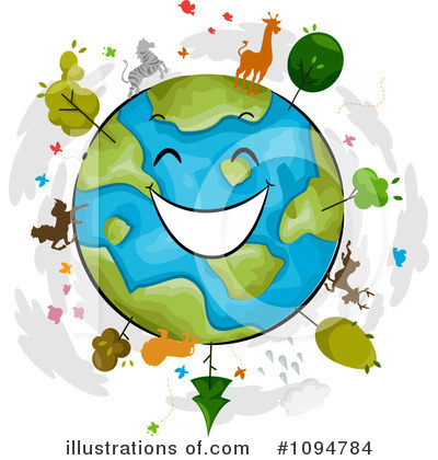 Earth Day Clipart #1094784 by BNP Design Studio