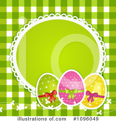 Easter Eggs Clipart #1096049 by elaineitalia