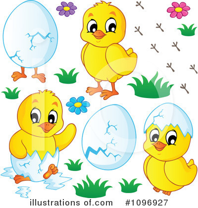 Easter Chick Clipart #1096927 by visekart