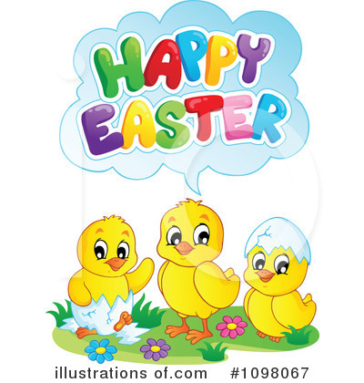 Royalty-Free (RF) Easter Clipart Illustration by visekart - Stock Sample #1098067