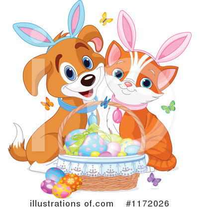 Cat And Dog Clipart #1172026 by Pushkin