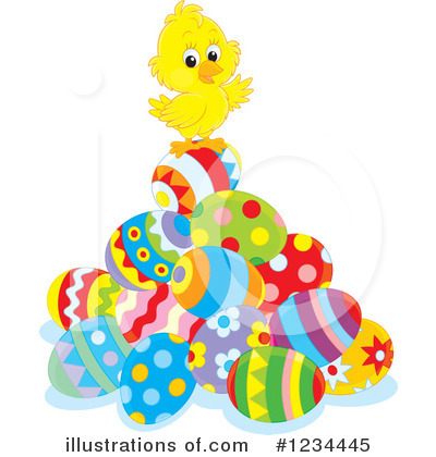 Easter Chick Clipart #1234445 by Alex Bannykh