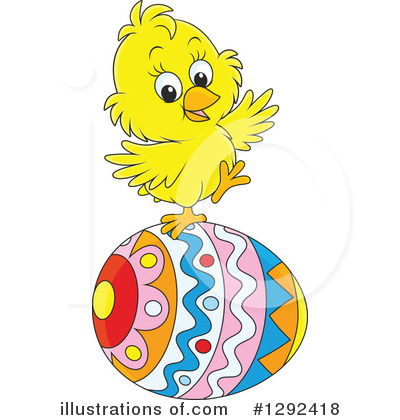Easter Chick Clipart #1292418 by Alex Bannykh