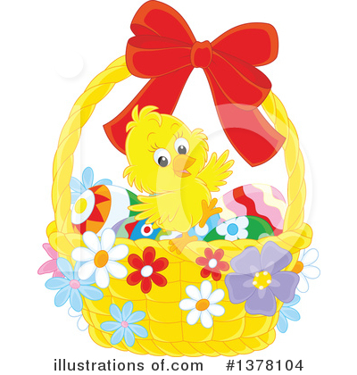 Easter Chick Clipart #1378104 by Alex Bannykh