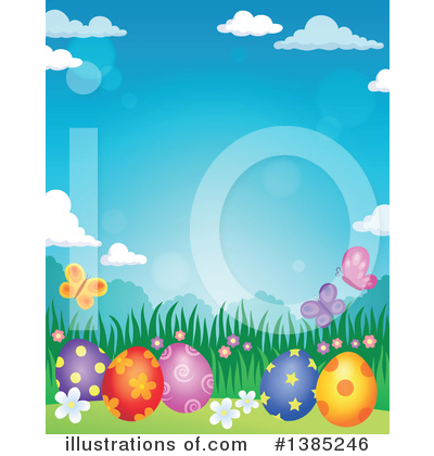 Royalty-Free (RF) Easter Clipart Illustration by visekart - Stock Sample #1385246