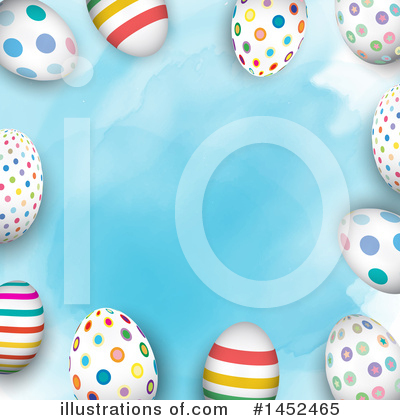 Easter Eggs Clipart #1452465 by KJ Pargeter