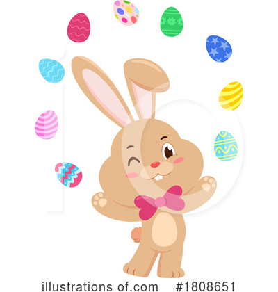 Royalty-Free (RF) Easter Clipart Illustration by Hit Toon - Stock Sample #1808651