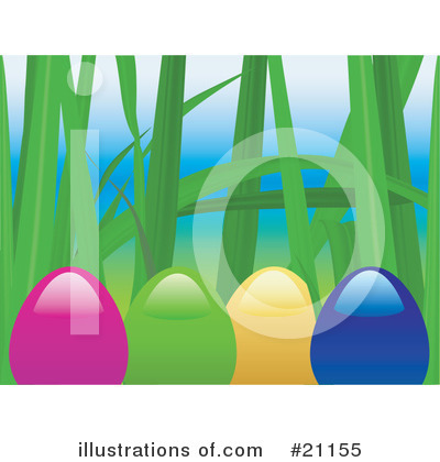 Easter Eggs Clipart #21155 by elaineitalia