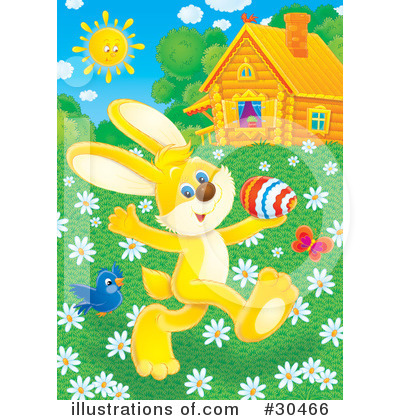 Easter Bunny Clipart #30466 by Alex Bannykh