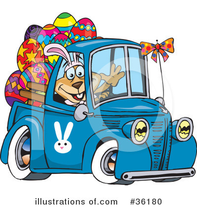 Royalty-Free (RF) Easter Clipart Illustration by Dennis Holmes Designs - Stock Sample #36180