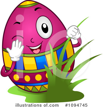 Royalty-Free (RF) Easter Egg Clipart Illustration by BNP Design Studio - Stock Sample #1094745