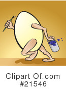 Easter Egg Clipart #21546 by Paulo Resende
