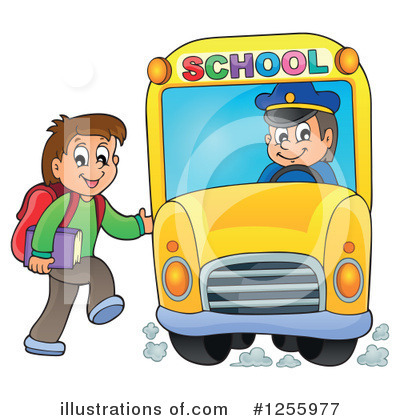 Bus Driver Clipart #1255977 by visekart