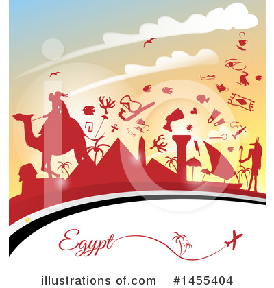 Royalty-Free (RF) Egypt Clipart Illustration by Domenico Condello - Stock Sample #1455404