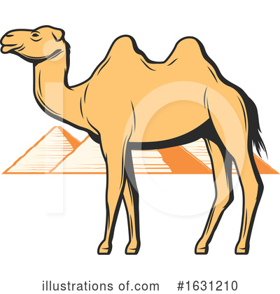 Camel Clipart #1631210 by Vector Tradition SM