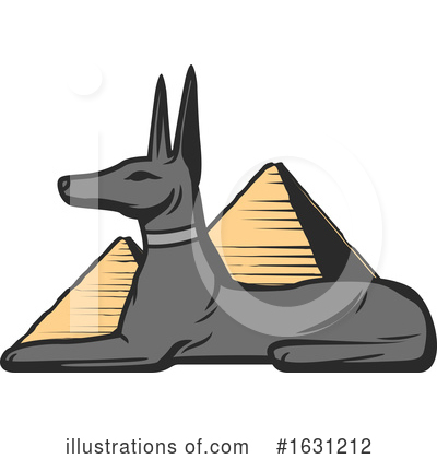 Anubis Clipart #1631212 by Vector Tradition SM