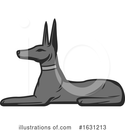 Anubis Clipart #1631213 by Vector Tradition SM