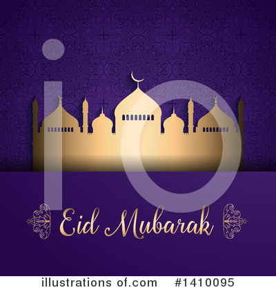 Eid Mubarak Clipart #1410095 by KJ Pargeter