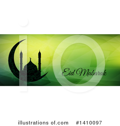 Royalty-Free (RF) Eid Mubarak Clipart Illustration by KJ Pargeter - Stock Sample #1410097