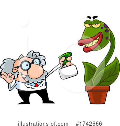 Scientist Clipart #1742666 by Hit Toon