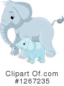 Elephant Clipart #1267235 by Pushkin