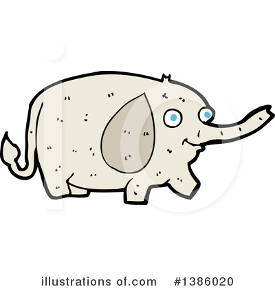 Royalty-Free (RF) Elephant Clipart Illustration by lineartestpilot - Stock Sample #1386020