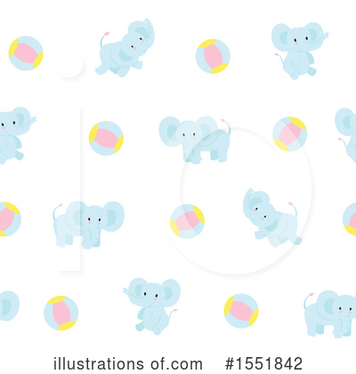 Elephant Clipart #1551842 by Cherie Reve