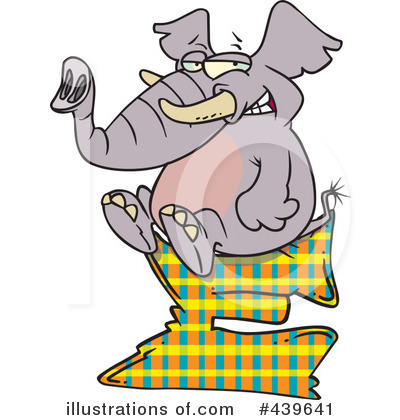 Elephant Clipart #439641 by toonaday