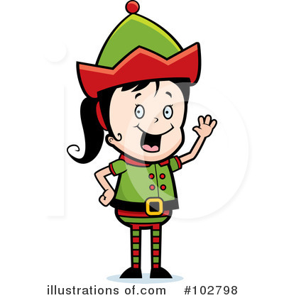 Elf Clipart #102798 by Cory Thoman