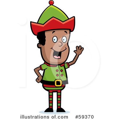 Royalty-Free (RF) Elf Clipart Illustration by Cory Thoman - Stock Sample #59370