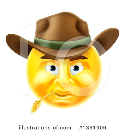 Cowboy Hat Clipart #1361906 by AtStockIllustration